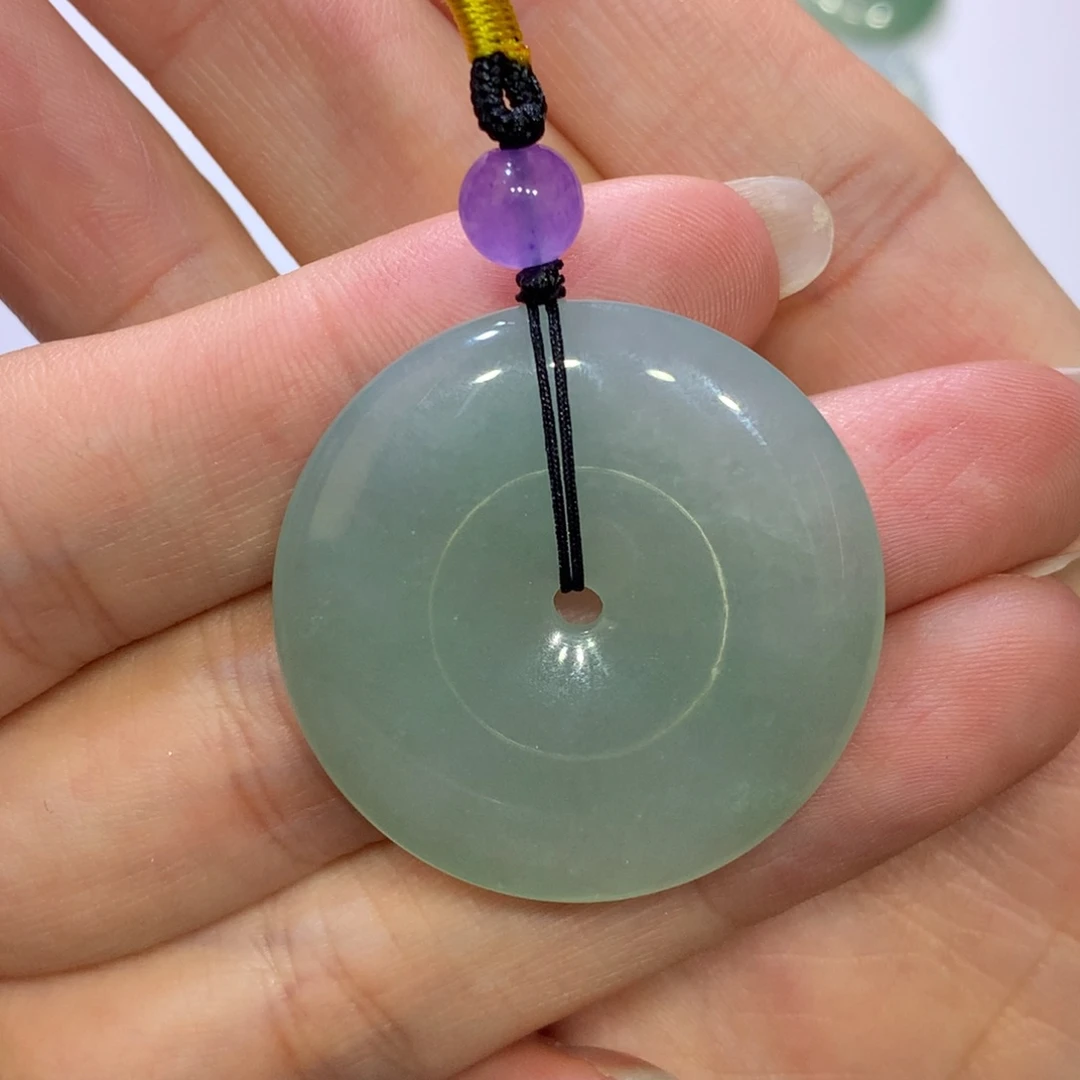 翡翠未镶嵌颈饰扣子