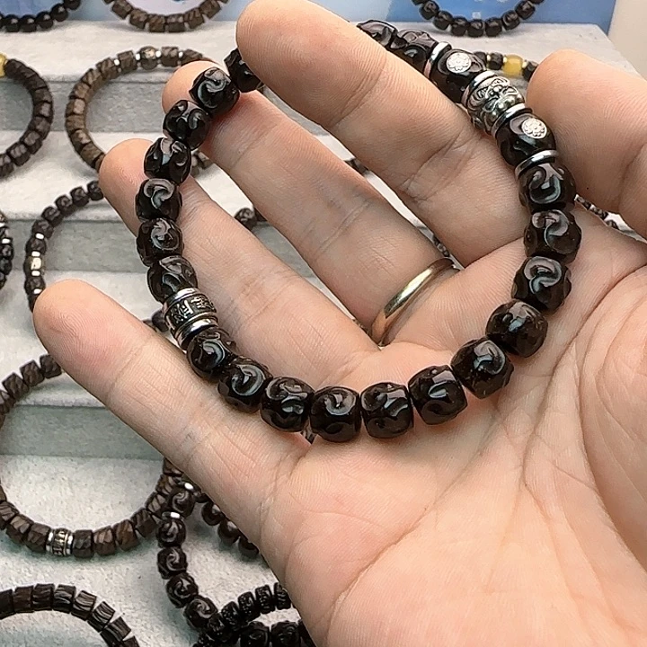 【闪购商品】手串椰蒂98游龙双配饰