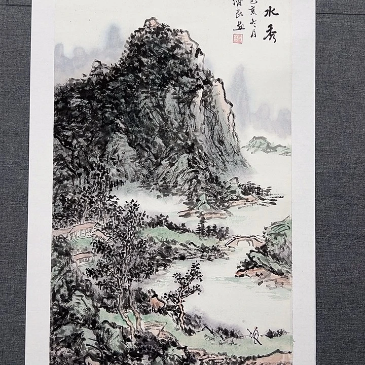 国画书画作品多次