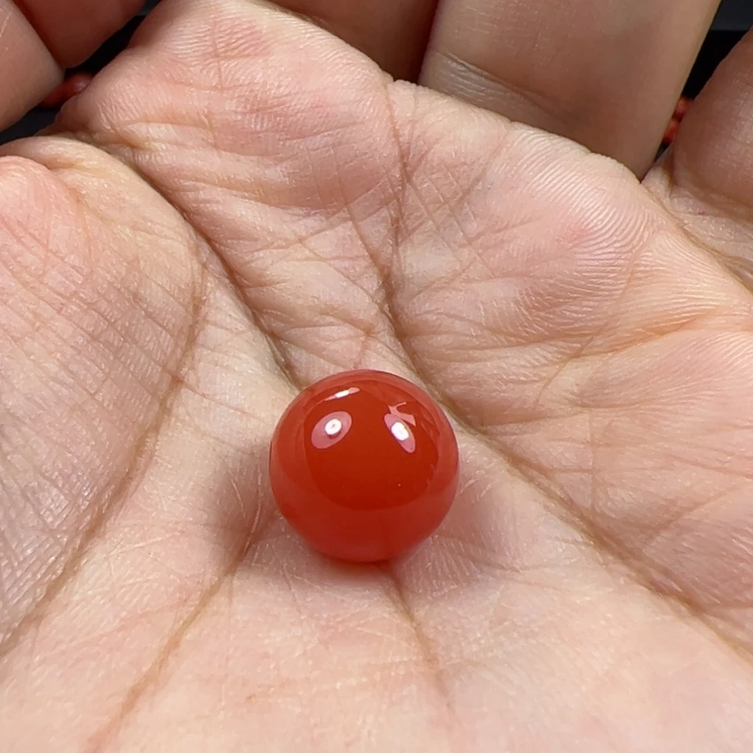 南红玛瑙珠子未镶嵌易*