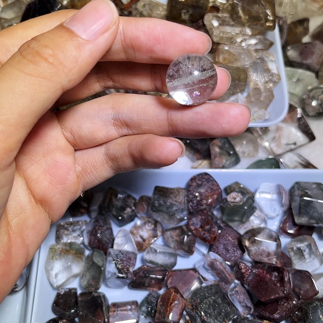 *****烟晶戒指银S925镶嵌