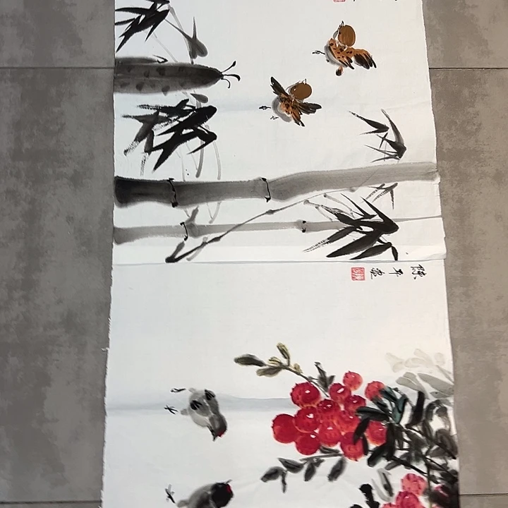 国画精品手绘国画作品