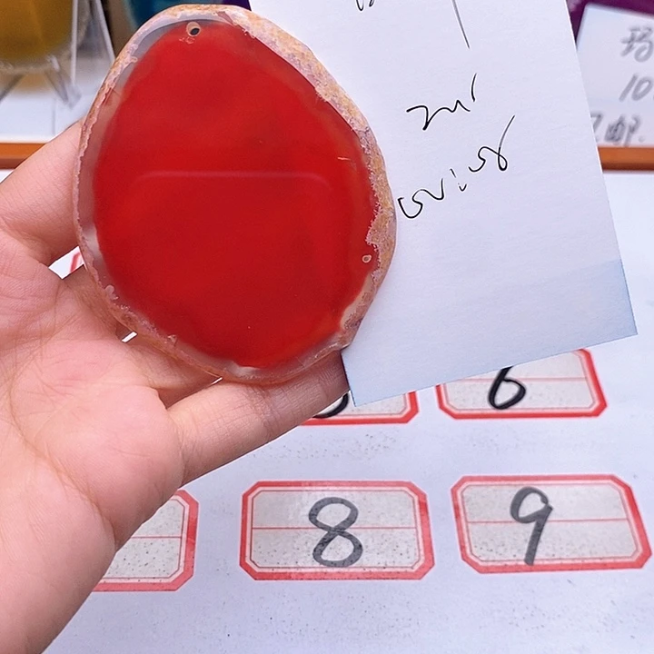 澳***）玛瑙/玉髓合金颈饰