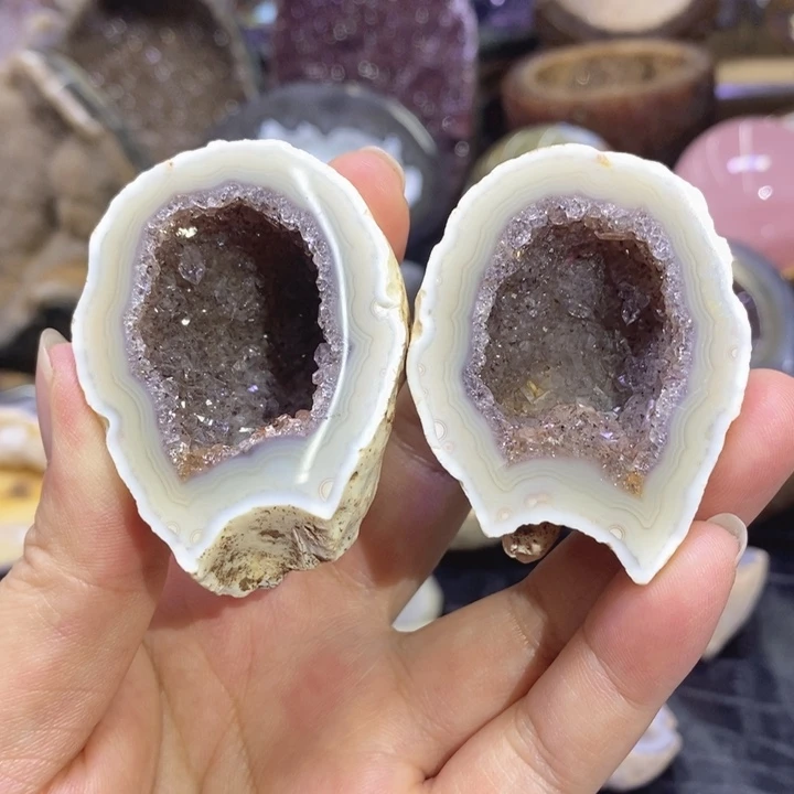 未镶嵌珠宝半成品紫晶