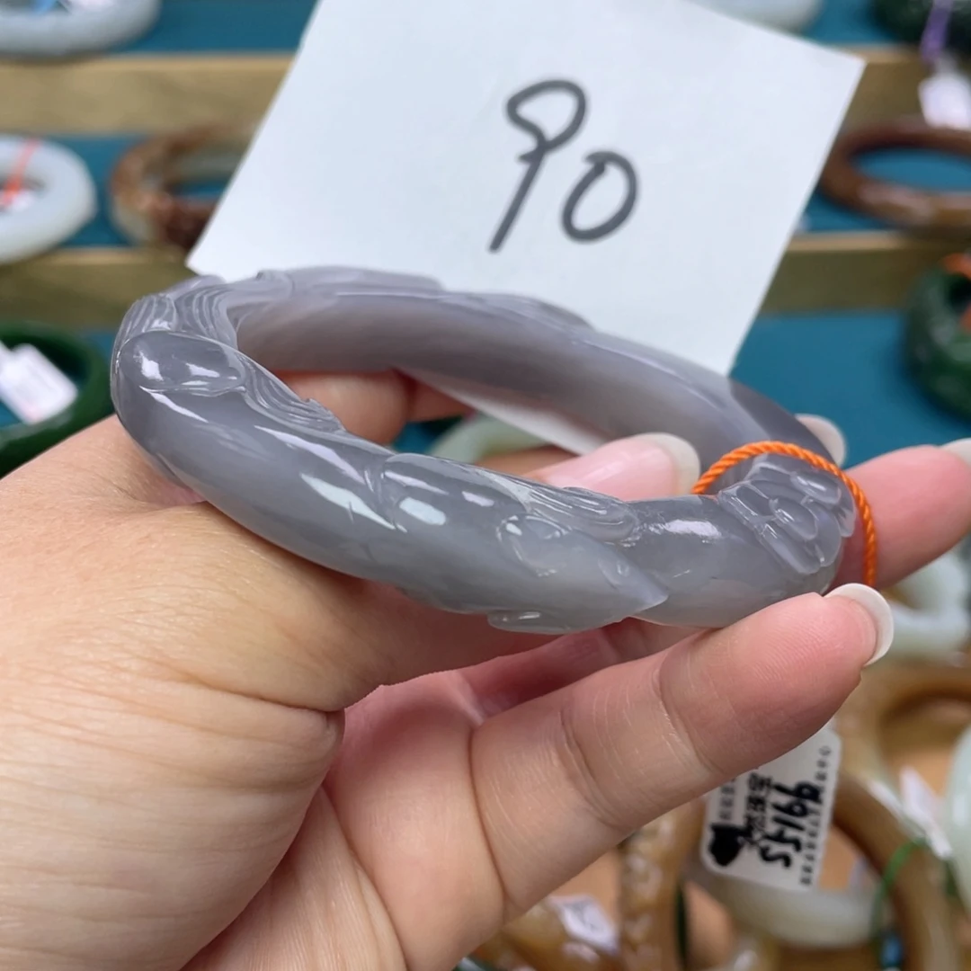 未镶嵌手镯和田玉圈口58