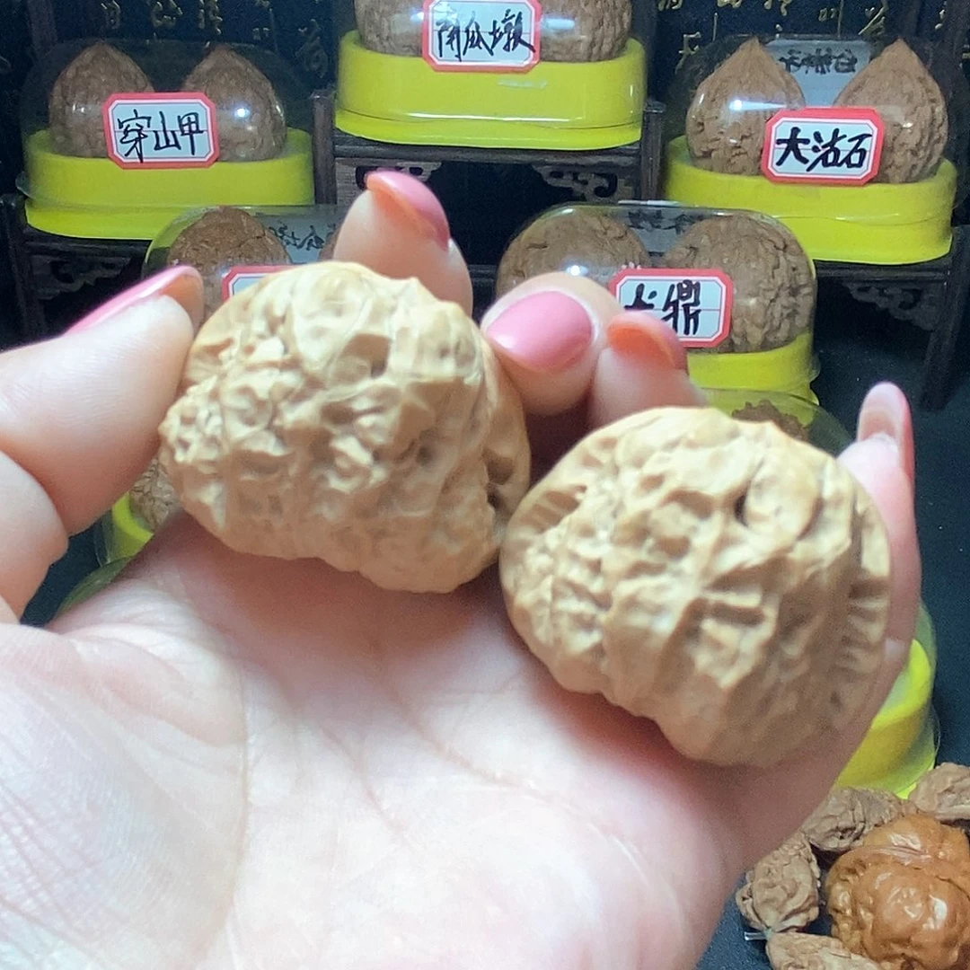 文玩核桃把件11号蛤蟆头41尺