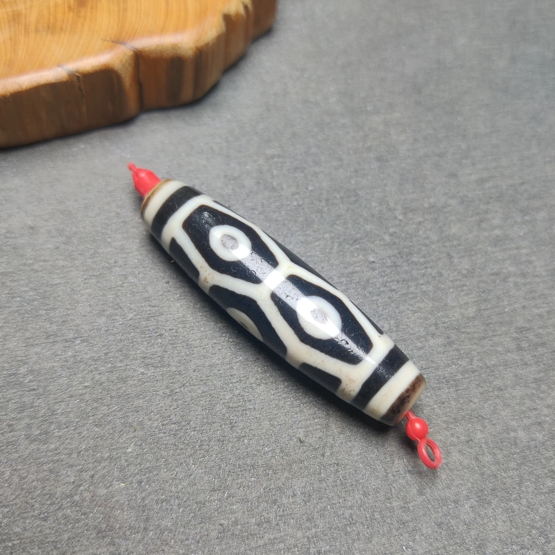 50*13台工纯系全手聚缘龙六眼正宗天珠玛瑙文玩珠宝首饰藏式