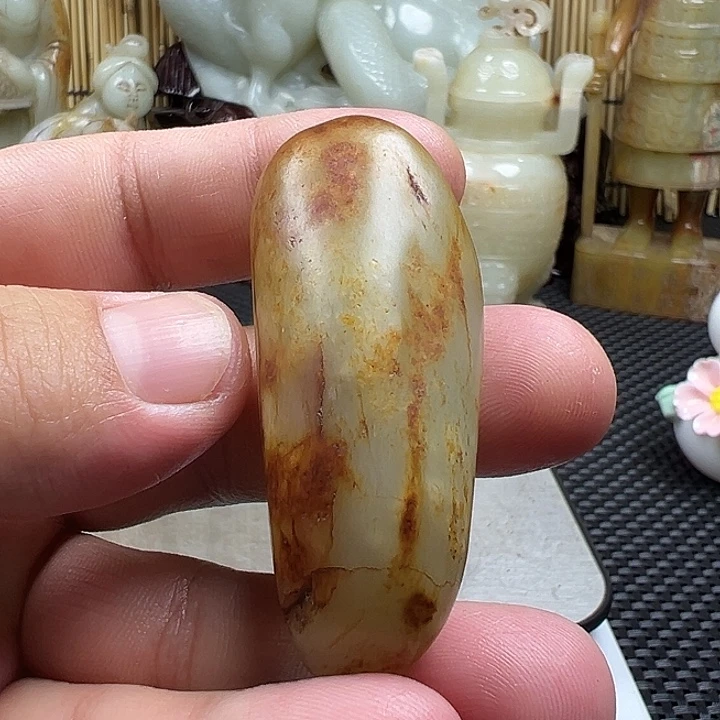 广***⫎和田玉（糖玉）未镶嵌手链