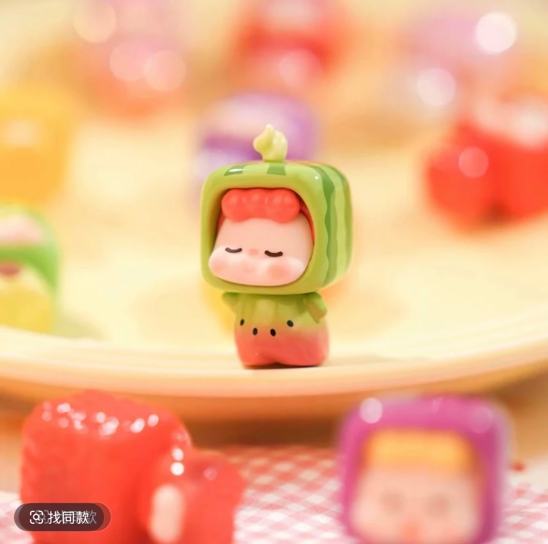 「主播代拆」磁吸款阿玛莉莉丝联名wuwu-水果方了盲盒萌粒