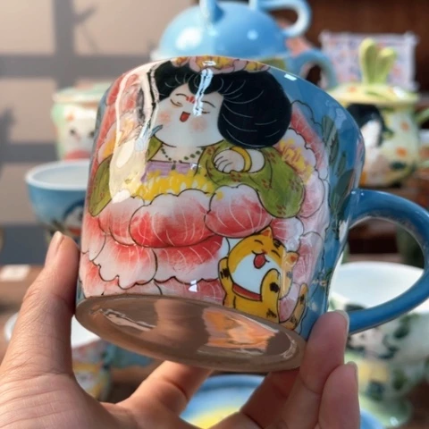 炉景德镇釉下手绘陶瓷