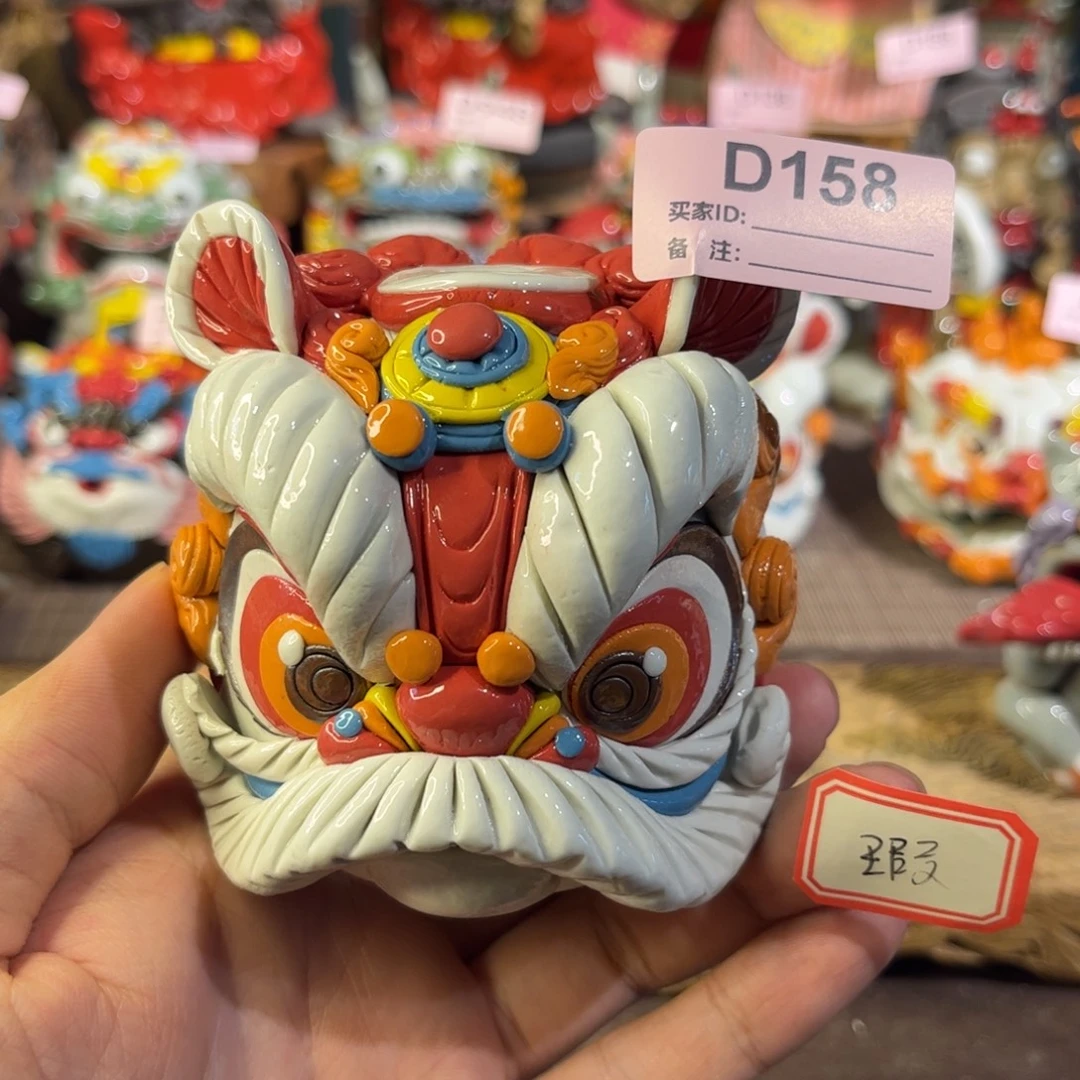 泥塑纯手工茶宠摆件