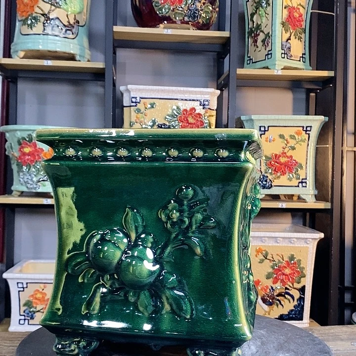 紫砂花盆三**弟33。