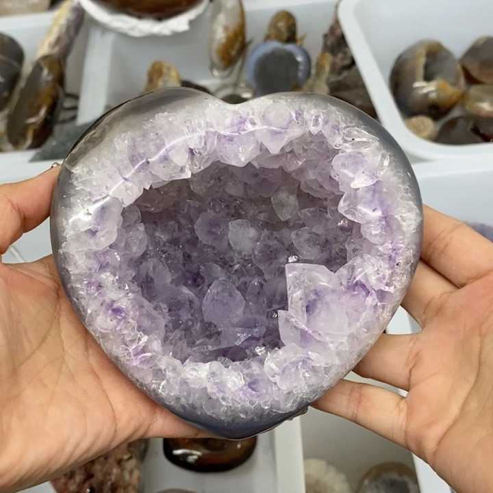 珠宝半成品未镶嵌紫晶33