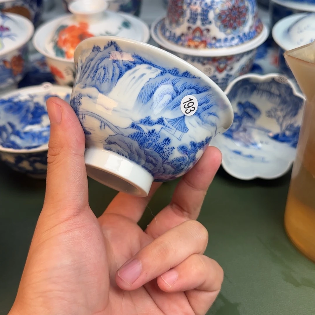 彦祖纯手工手绘茶具193