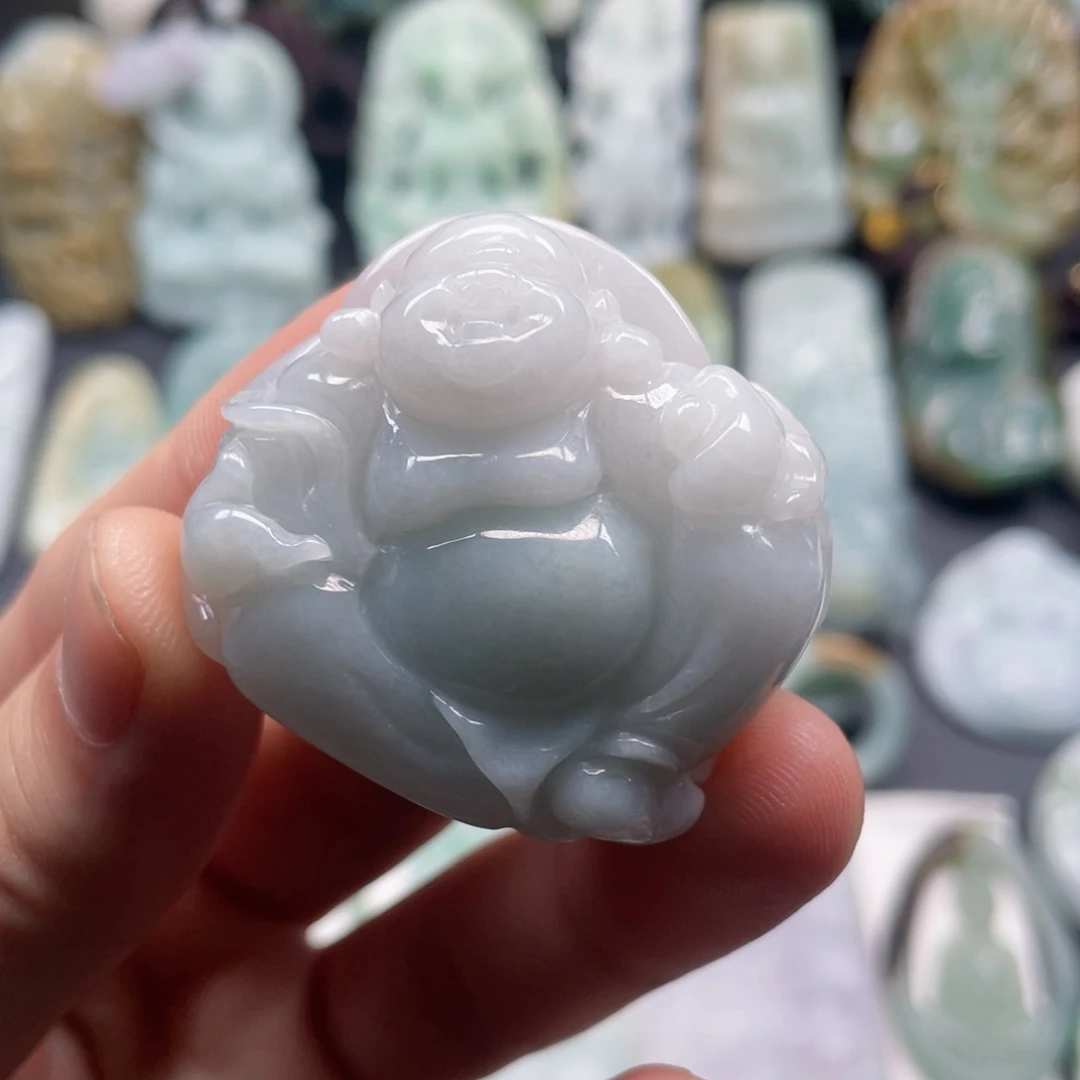 颈饰未镶嵌翡翠黑*使翡翠