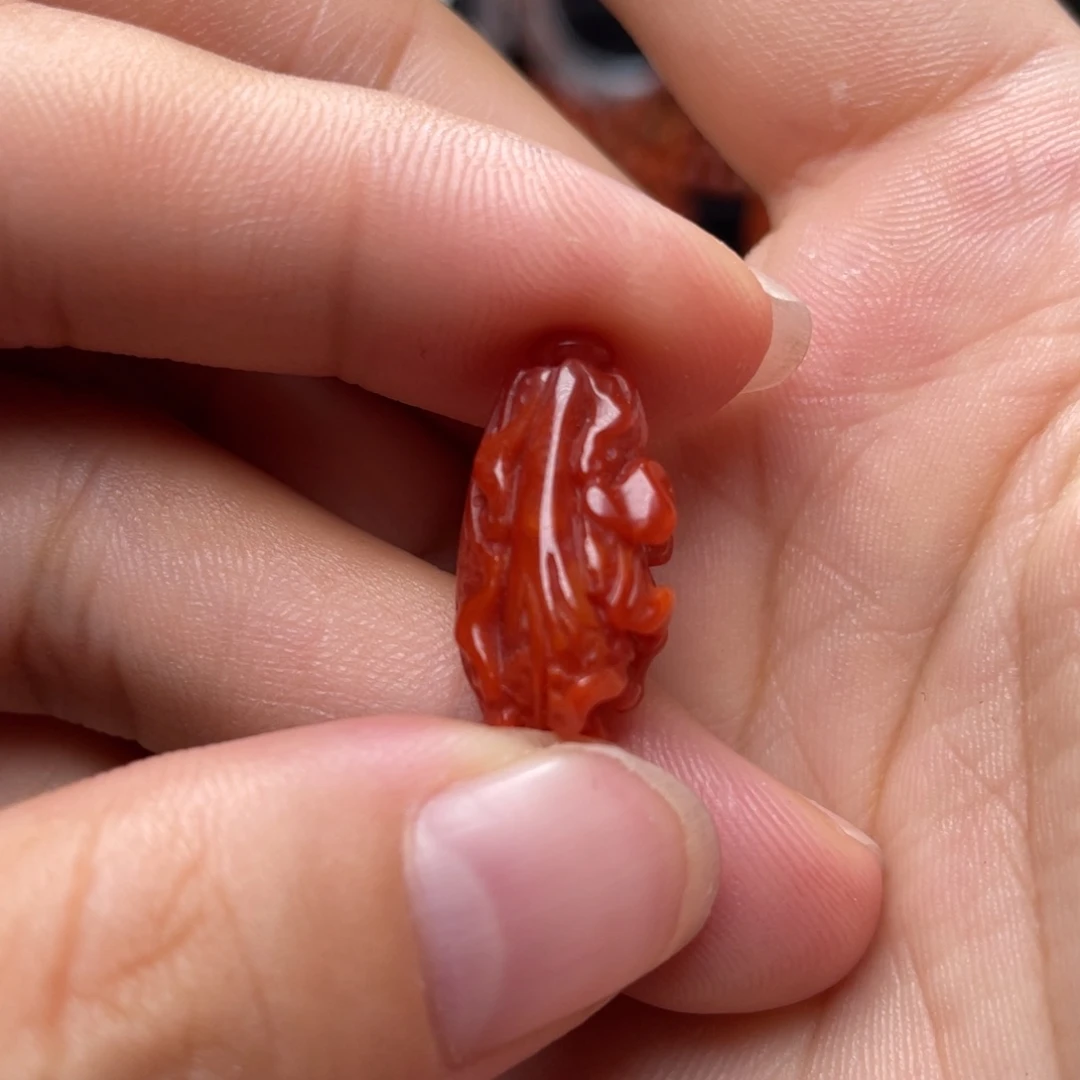 南红玛瑙未镶嵌白菜