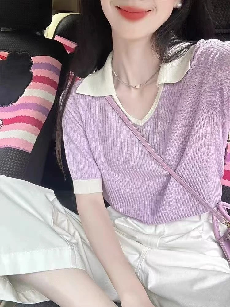 「R701-850」夏季时尚新款针织衫