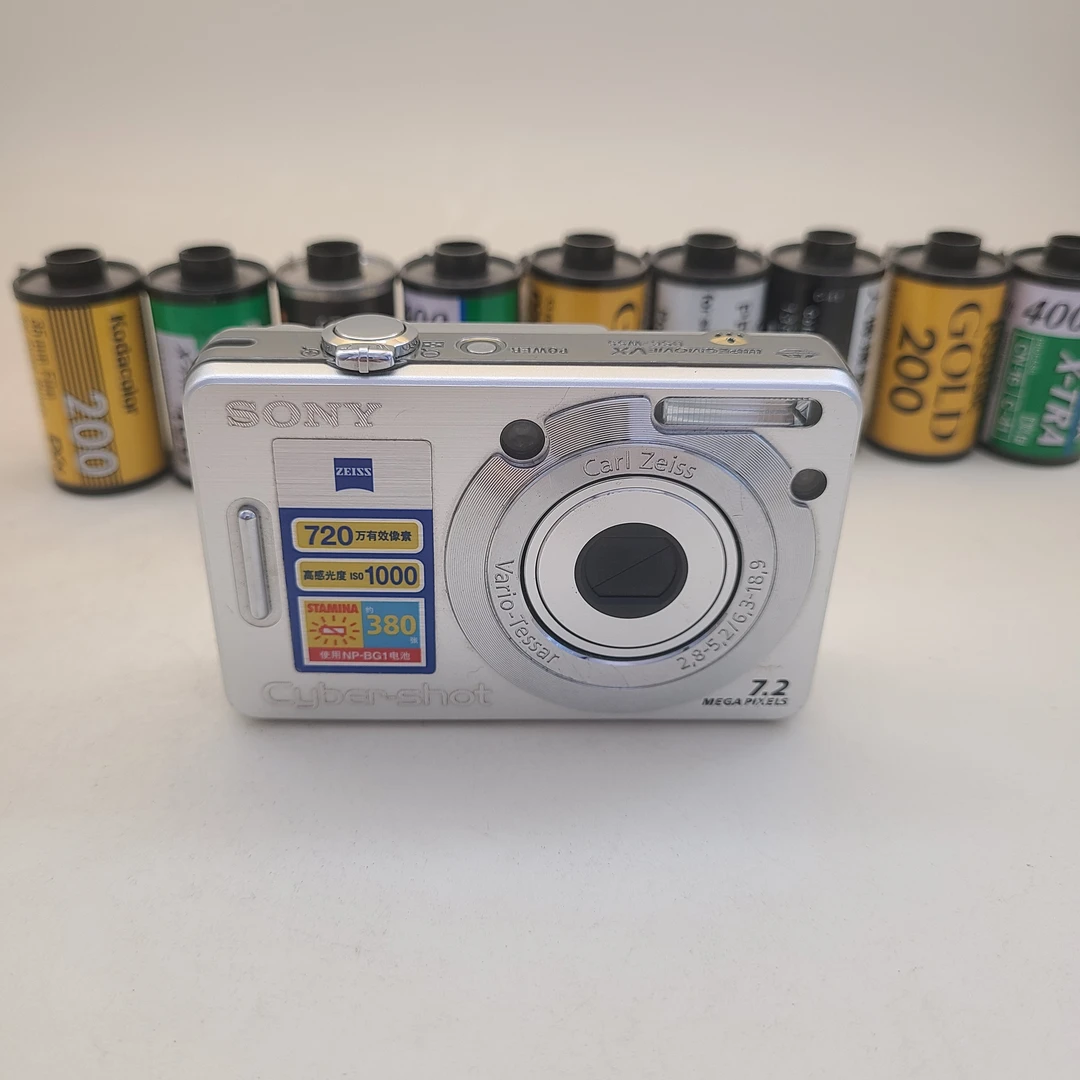 95新 Sony/索尼 W55 数码相机便携式CCD平价款（不送读卡器）