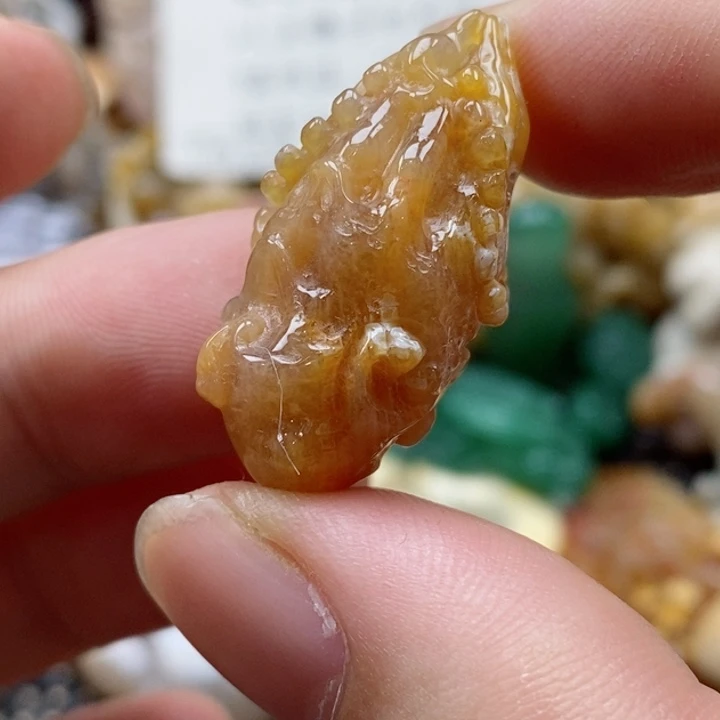 石英质玉颈饰未镶嵌