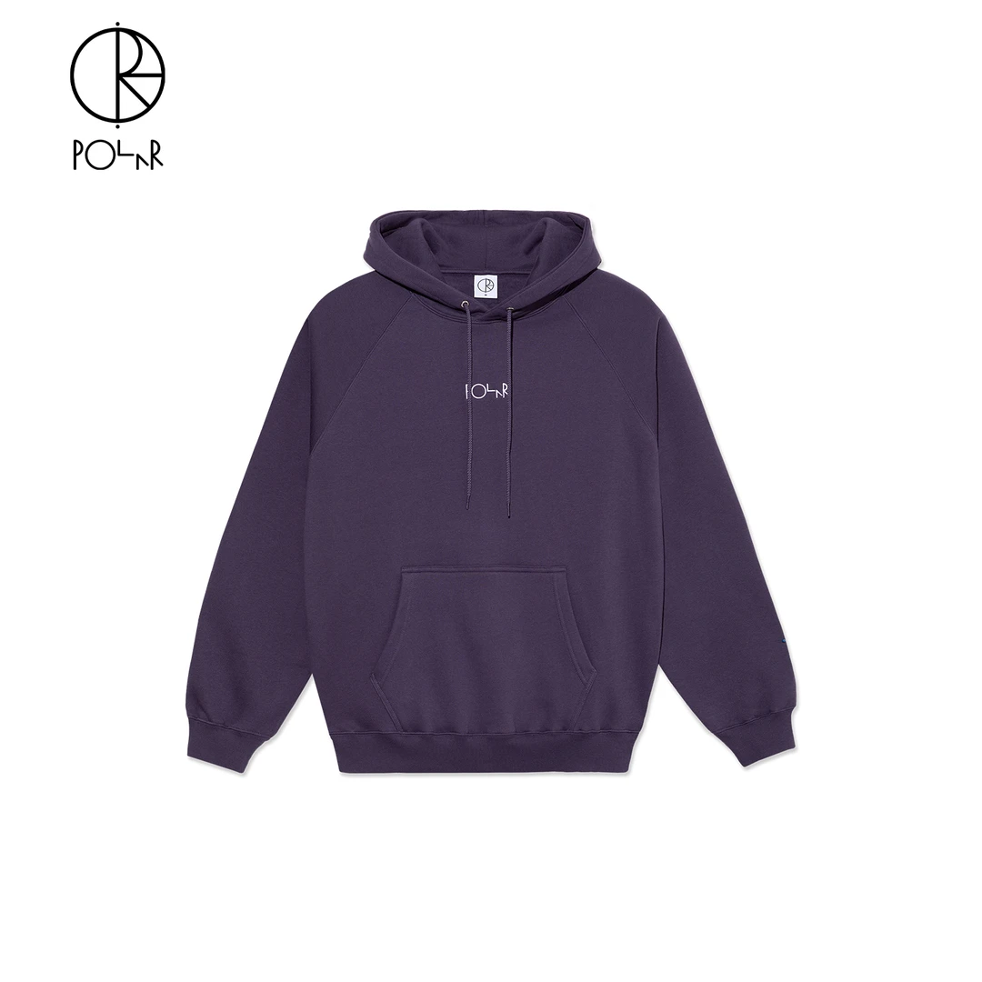 Polar Skate Co Default Hoodie 刺绣Logo加绒滑板情侣卫衣帽衫