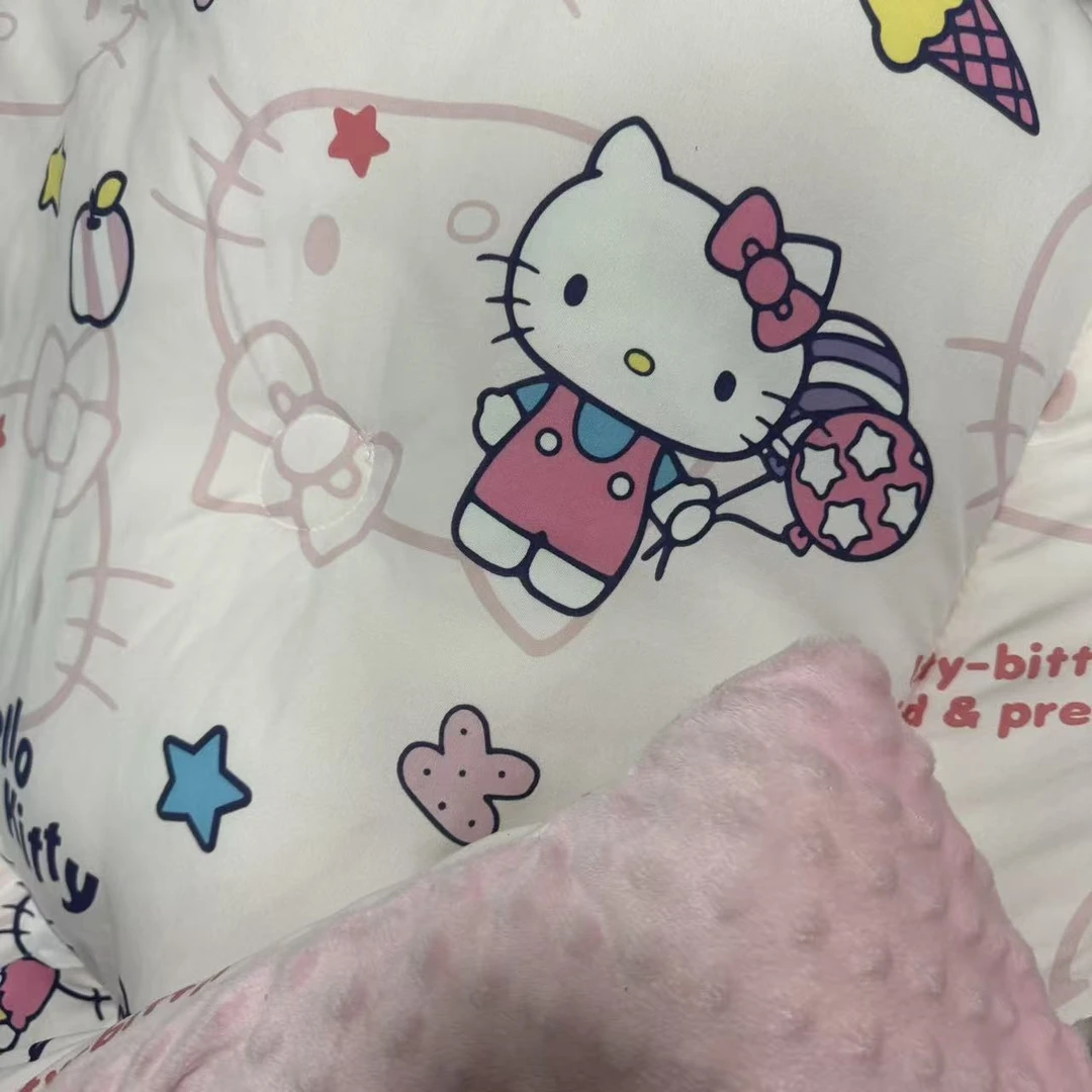 【雪糕Kitty豆豆被】200*230新款柔软过冬加厚透气可机洗豆豆被子