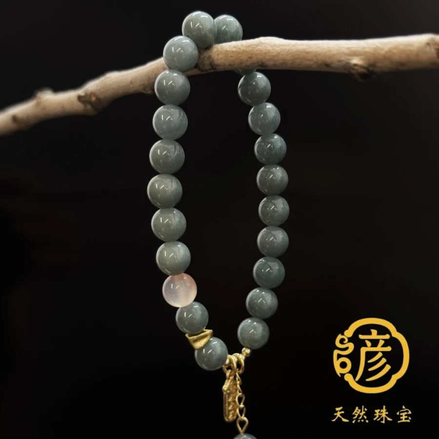天然翡翠水晶气质百搭女款单圈百搭手串多样性发-FC0024