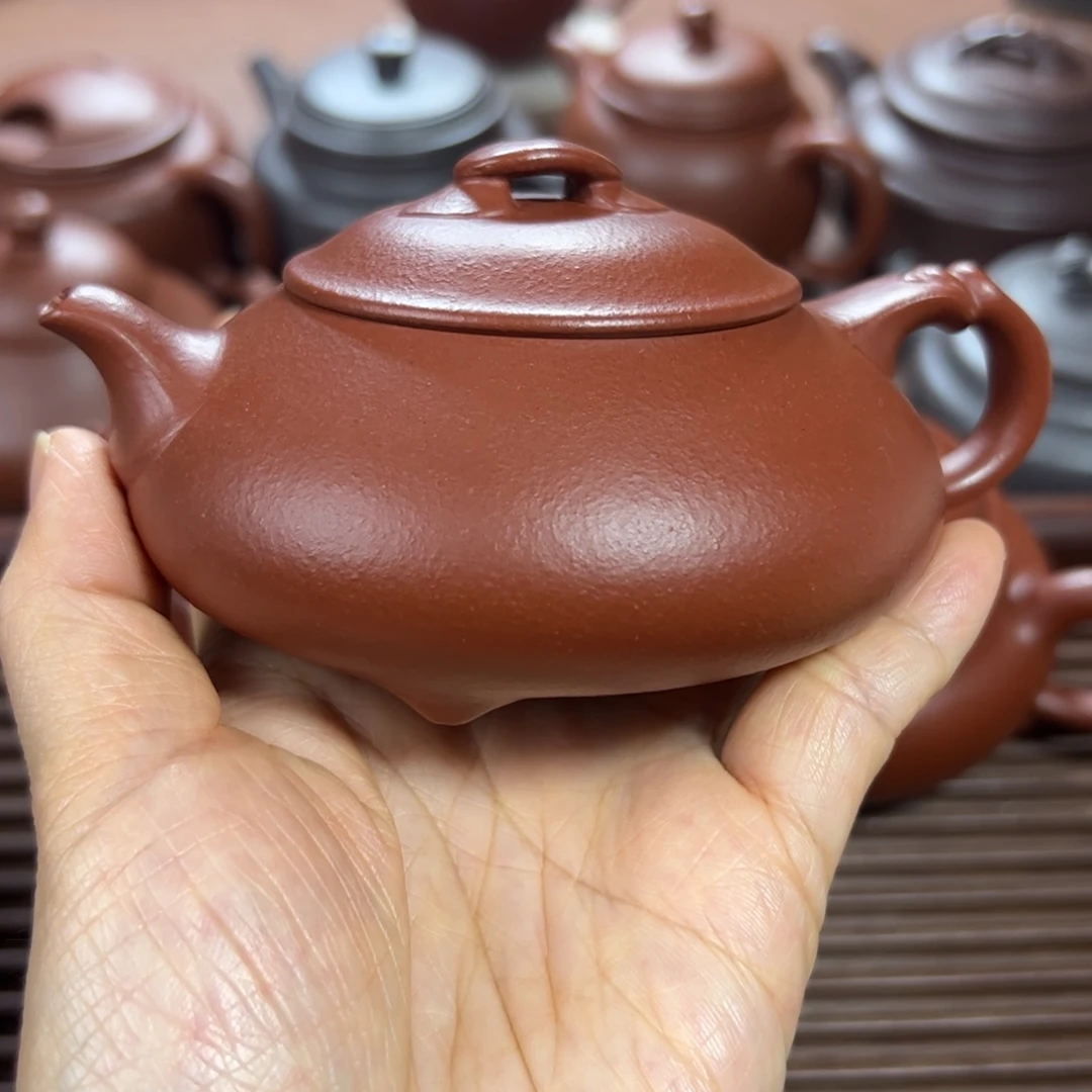 茶壶朱泥如意石瓢 150cc