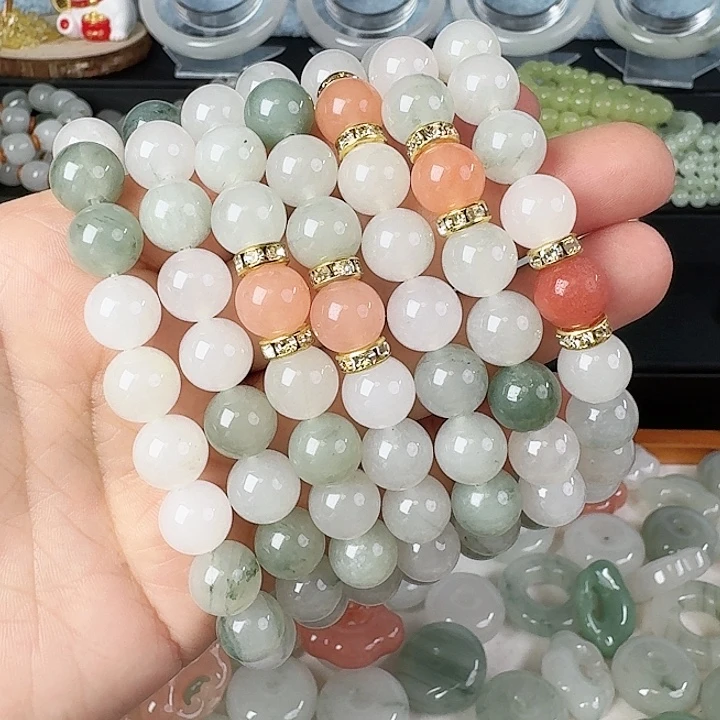 石英质玉未镶嵌手链手串