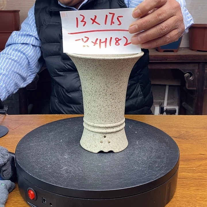 紫砂花盆货号一只XH182