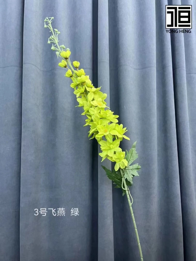 单支仿真花3号飞燕草10支起拍包邮适用于花艺使用
