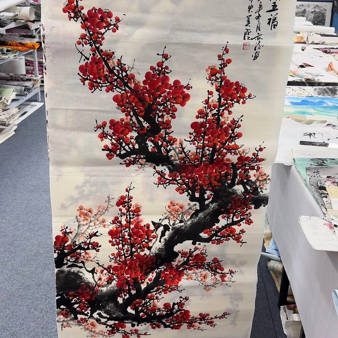 国画纯手作品欣赏图