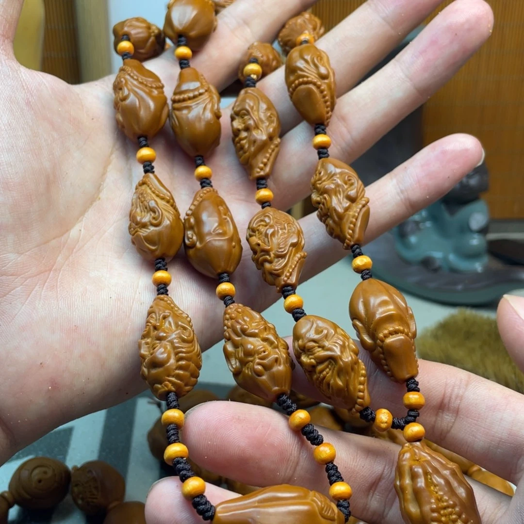 橄榄核手串/手链橄榄核雕工艺手串5119