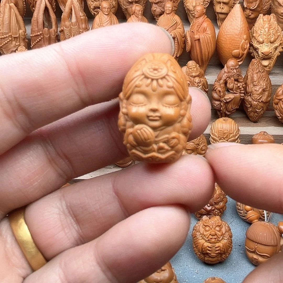 橄榄核吊坠18拉姆福利