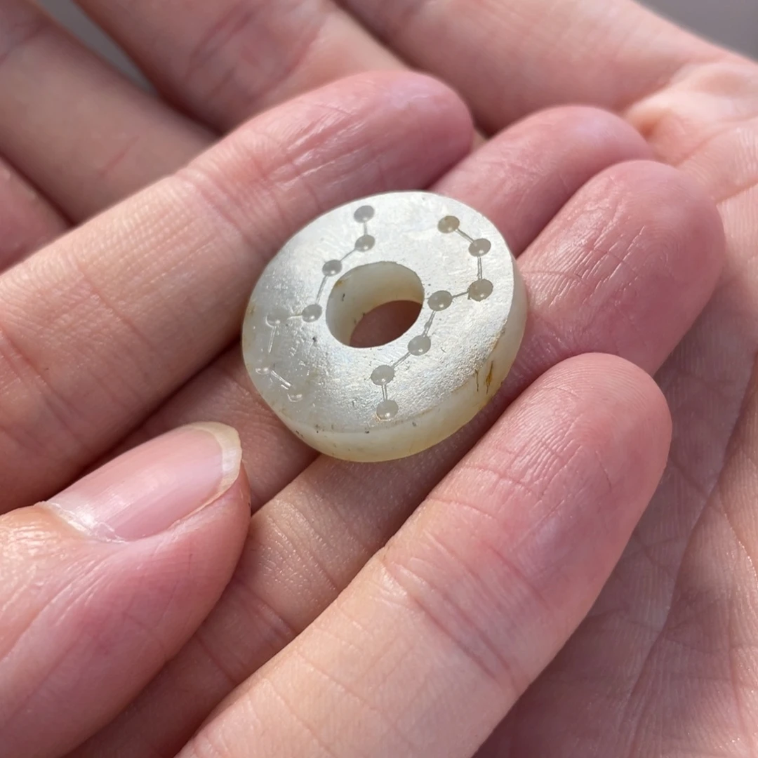 和田玉未镶嵌挂件常**袁