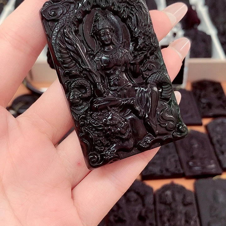 @***圆天然a货钢琴黑特色题材挂件