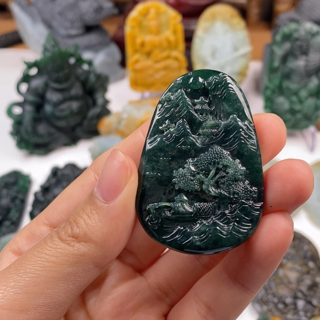 定制翡翠未镶嵌翡翠