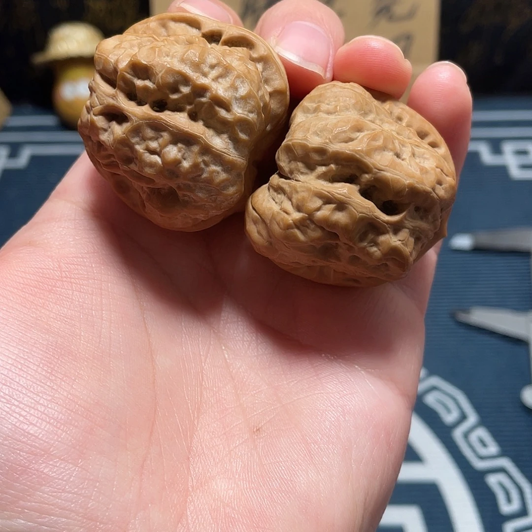 时***刻文玩核桃吊坠蛤蟆