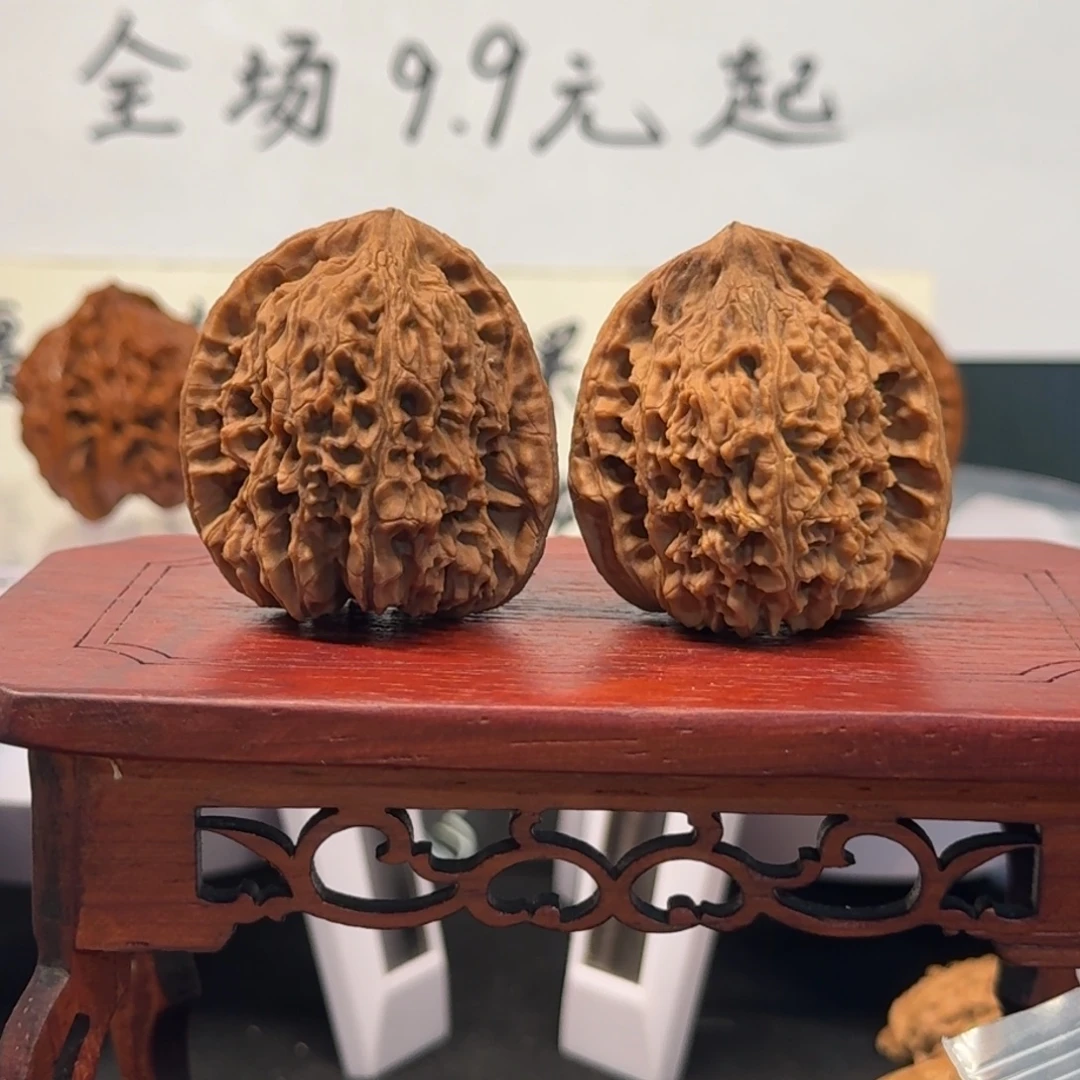 文玩核桃把件64号南疆边39肚38高42全品无药无修原生态