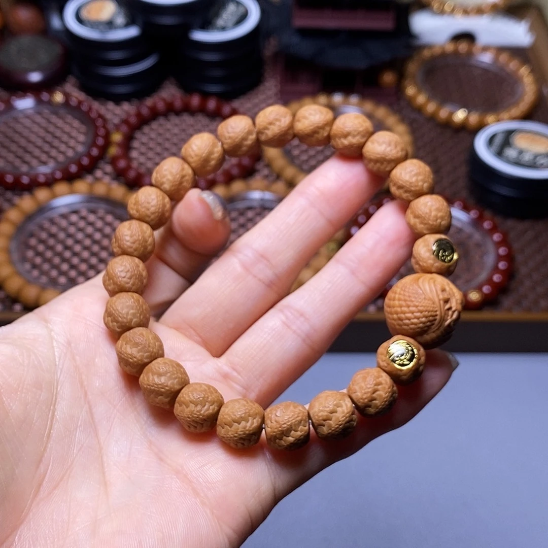 手串猴头核桃双标灵蛇全品