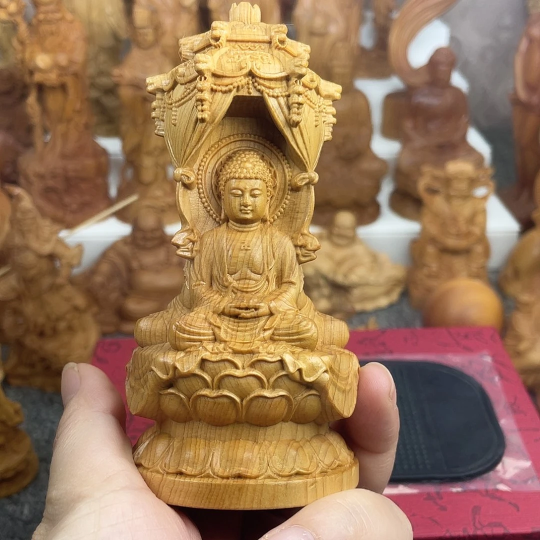 柏木崖柏摆件手把件