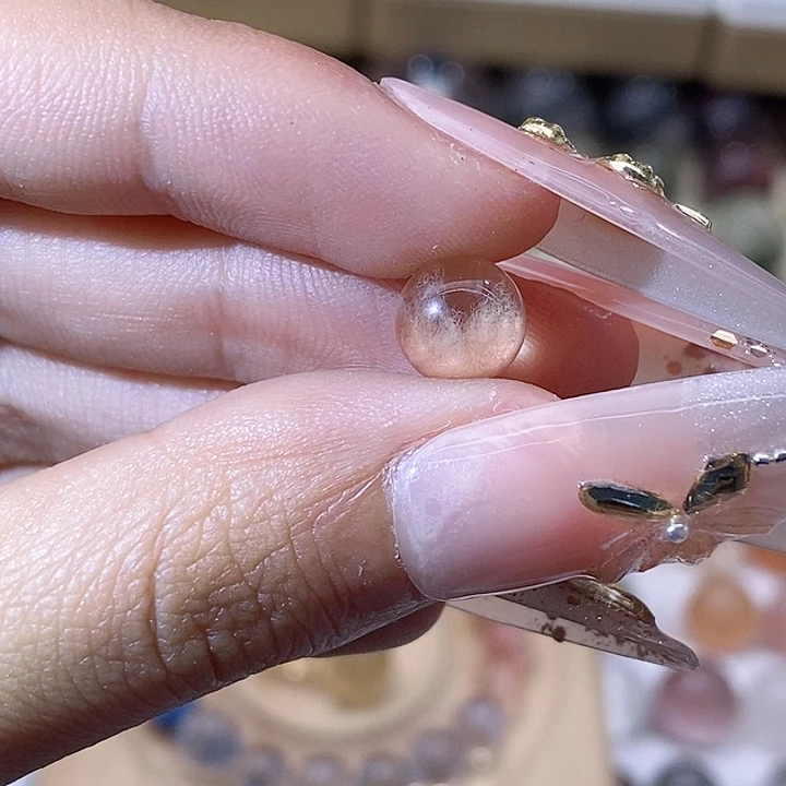 水晶戒指未镶嵌?*定制no退换