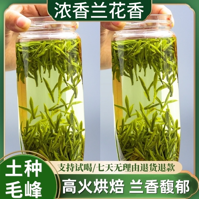 [清仓补贴]毛峰 黄山土种茶 浓香兰香 24年新茶明前手工绿茶叶A29