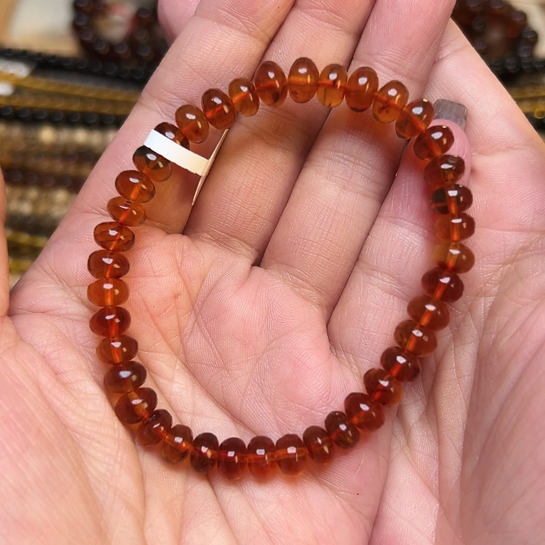 琥珀未镶嵌裸石抚顺琥珀10518七