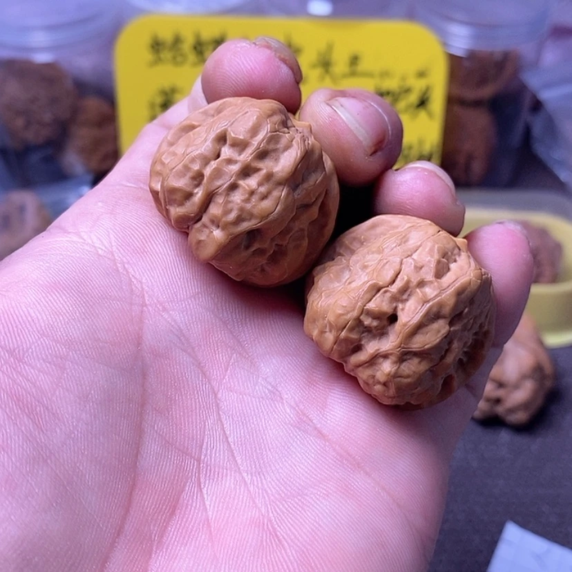 【闪购商品】吊坠文玩核桃34蛤蟆头