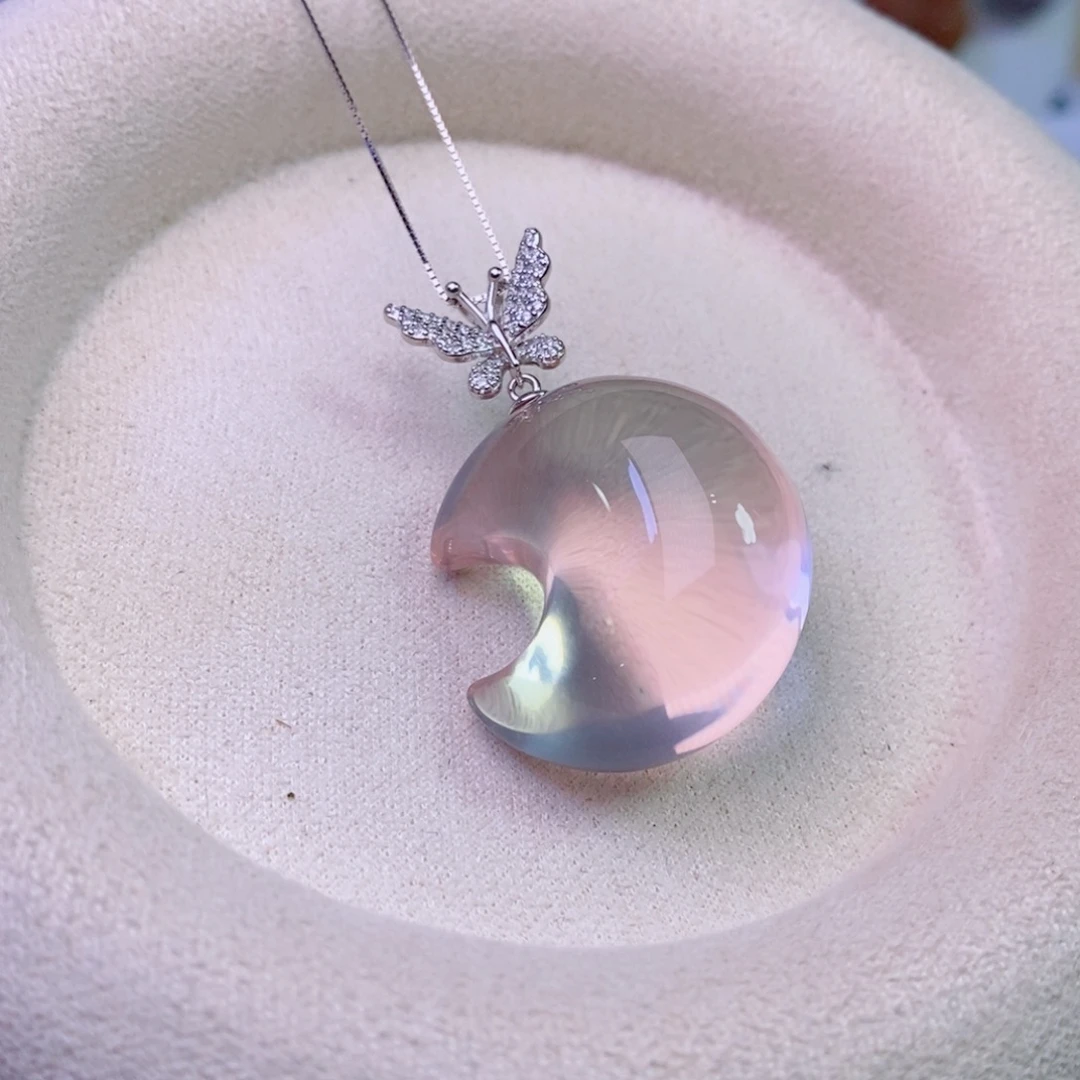 吊坠(赠链)银S925镶嵌水晶