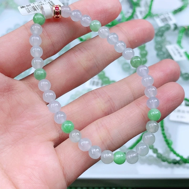 未镶嵌手链翡翠翡翠