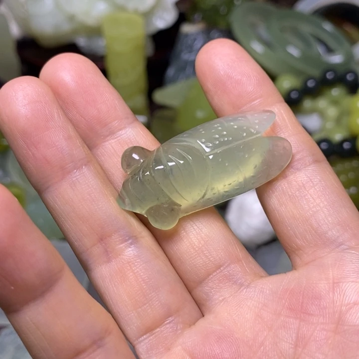 岫玉未镶嵌岫玉挂件