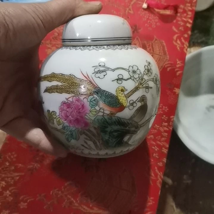 摆件，烧制问题都是正常的，79瑕疵