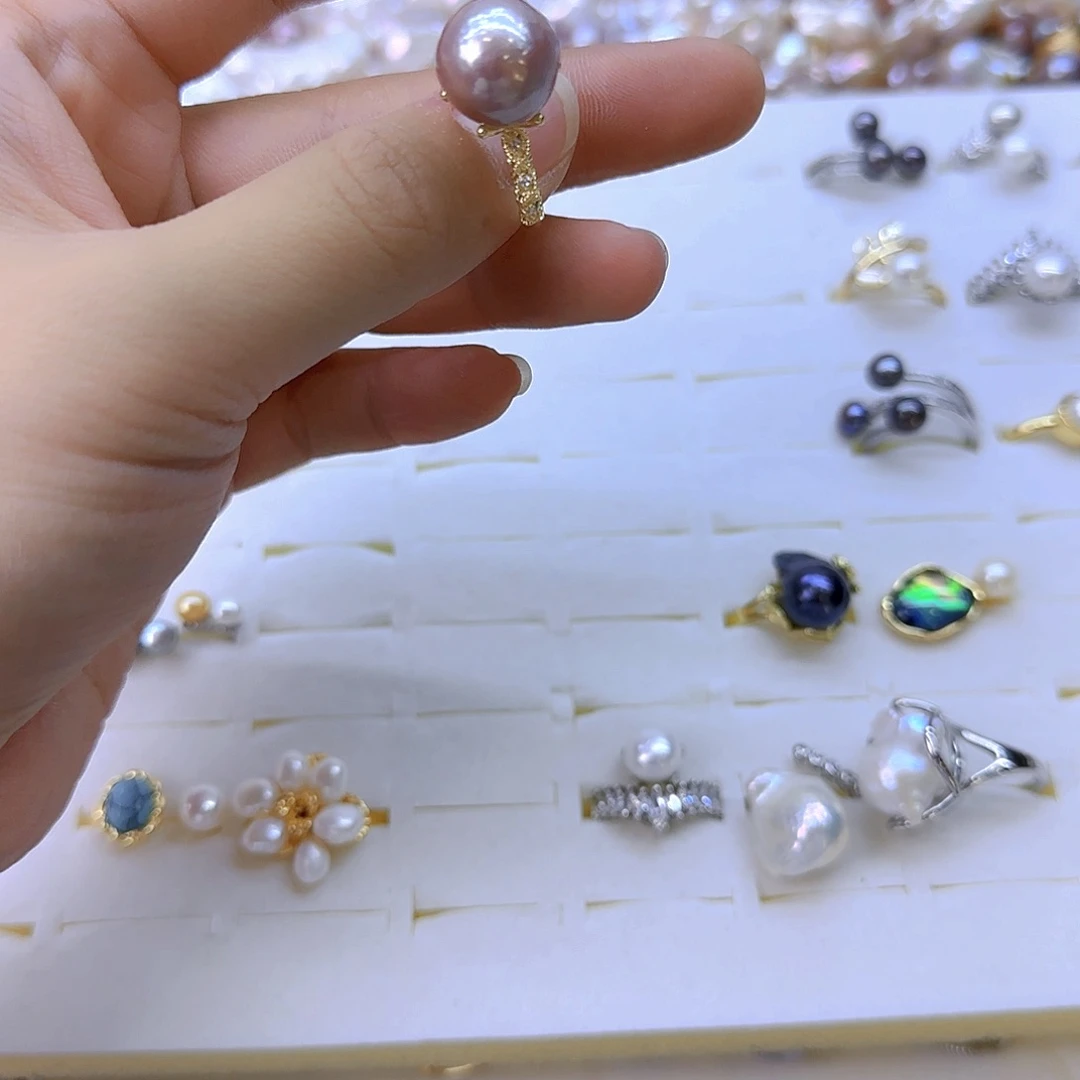 未镶嵌项链定制110淡水珍珠