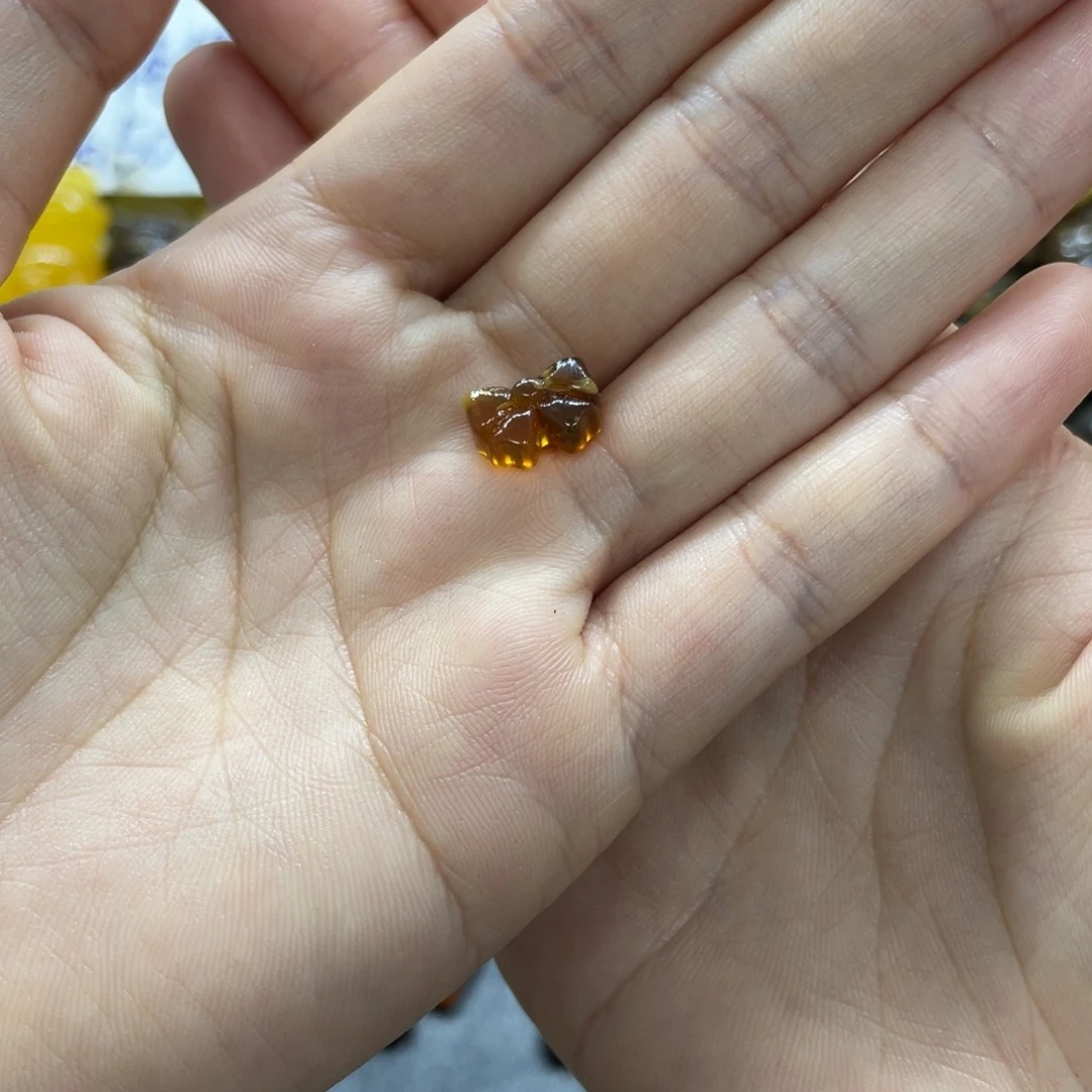 用***2琥珀未镶嵌裸石草莓糖 存